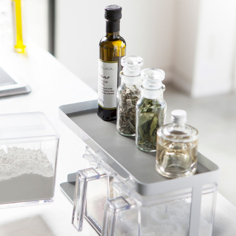 調味料ストッカーラック ワイド タワー 山崎実業 tower 3278 タワーシリーズ