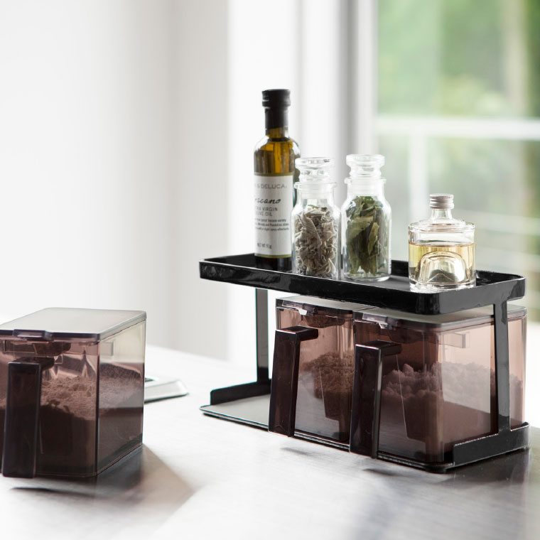 調味料ストッカーラック ワイド タワー 山崎実業 tower 3278 タワーシリーズ