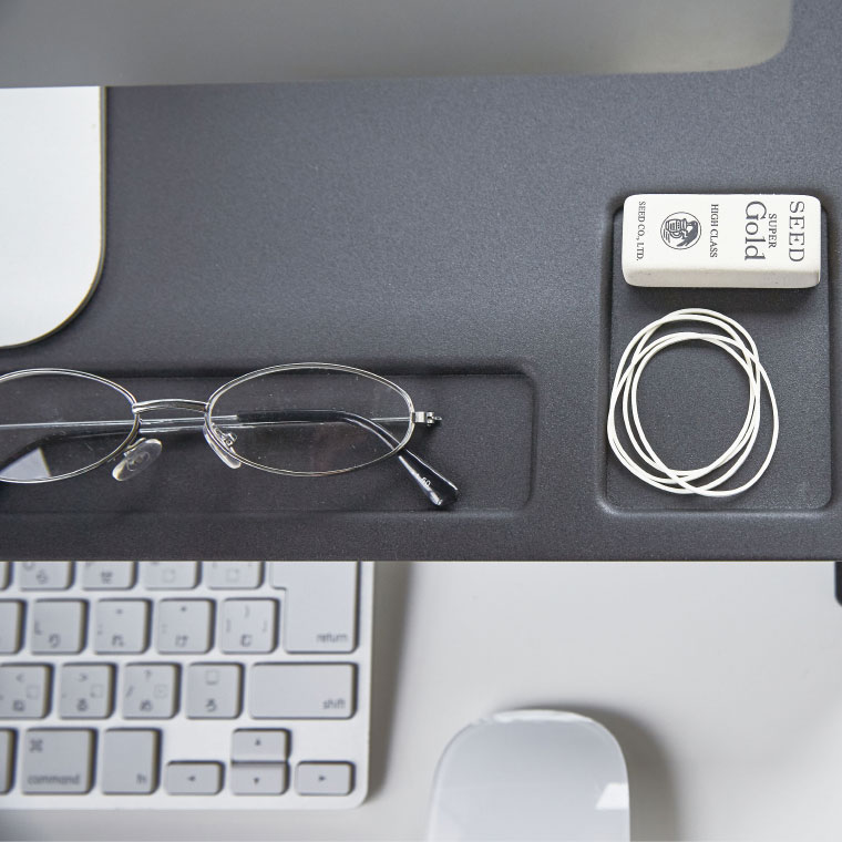 モニタースタンド タワー 山崎実業 tower ホワイト/ブラック 3305 3306 タワーシリーズ