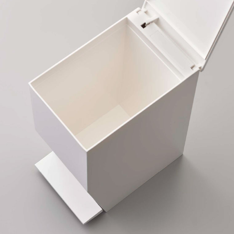 ペダル式トイレポット タワー 山崎実業 tower ゴミ箱 ホワイト/ブラック 3385 3386 タワーシリーズ