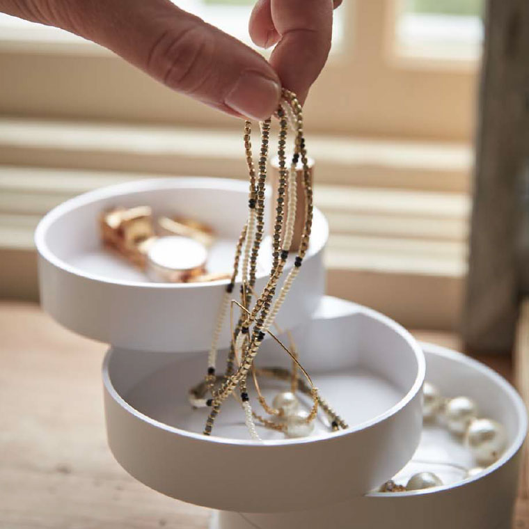 アクセサリートレー トスカ 山崎実業 tosca ホワイト 3408 タワーシリーズ