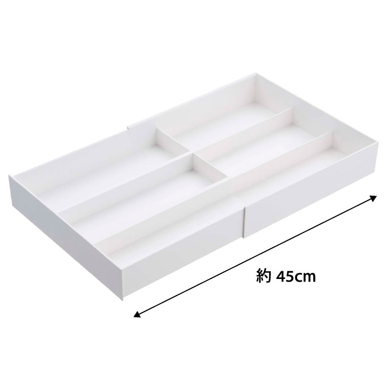 伸縮＆スライド デスクトレー タワー 山崎実業 tower ホワイト/ブラック 3441 3442 タワーシリーズ