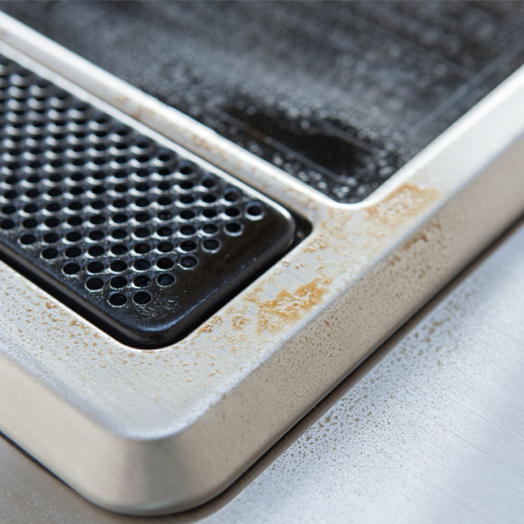 棚付き伸縮排気口カバー タワー 山崎実業 tower スパイス ラック ホワイト/ブラック 3445 3446 タワーシリーズ