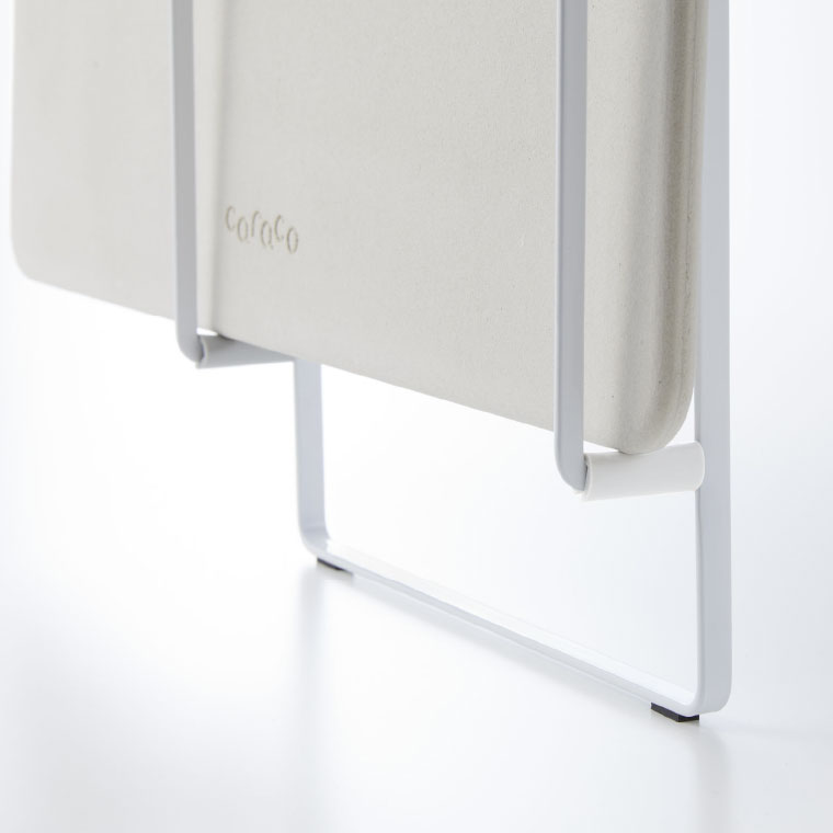 マグネット珪藻土バスマットスタンド タワー 山崎実業 tower ホワイト/ブラック 3550 3551 タワーシリーズ マグネット