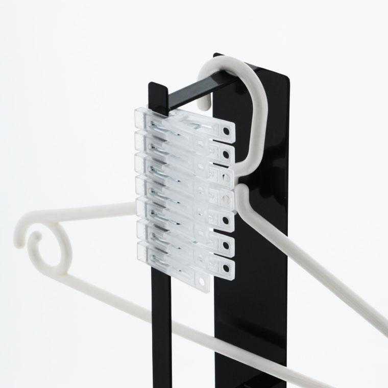 マグネット洗濯ハンガー収納ラック タワー 山崎実業 tower ホワイト/ブラック 3623 3624 タワーシリーズ マグネット