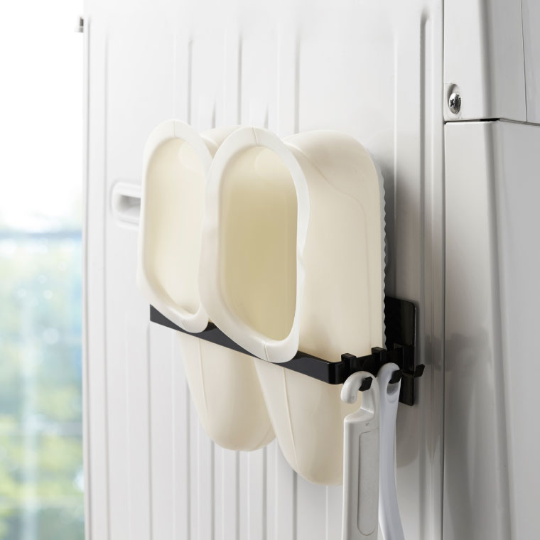 マグネットバスブーツホルダー タワー 山崎実業 tower ホワイト/ブラック 3625 3626 タワーシリーズ マグネット