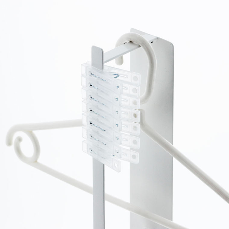 マグネット洗濯ハンガー収納ラック Ｓ タワー 山崎実業 tower ホワイト 3690 タワーシリーズ マグネット