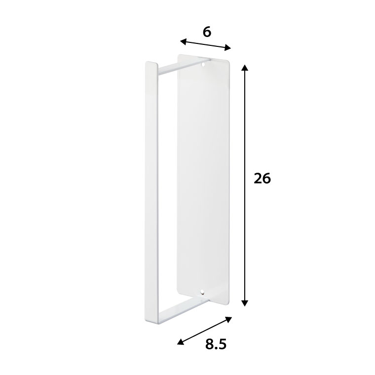 マグネット洗濯ハンガー収納ラック Ｓ タワー 山崎実業 tower ホワイト 3690 タワーシリーズ マグネット