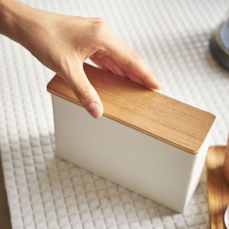 コーヒーペーパーフィルターケース トスカ 山崎実業 tosca ホワイト 3802 タワーシリーズ