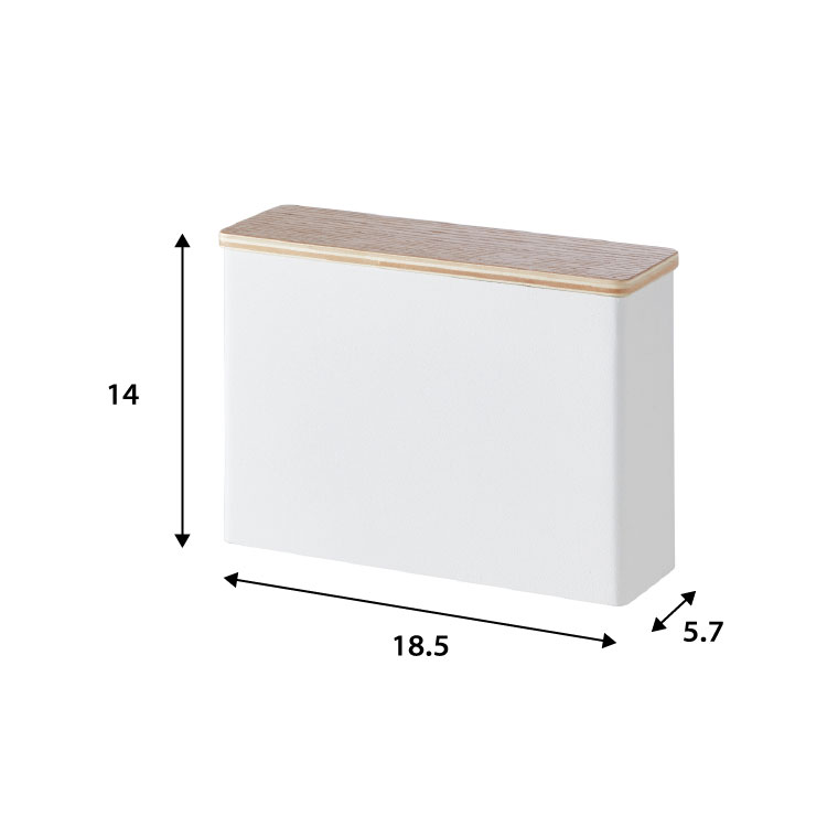 コーヒーペーパーフィルターケース トスカ 山崎実業 tosca ホワイト 3802 タワーシリーズ