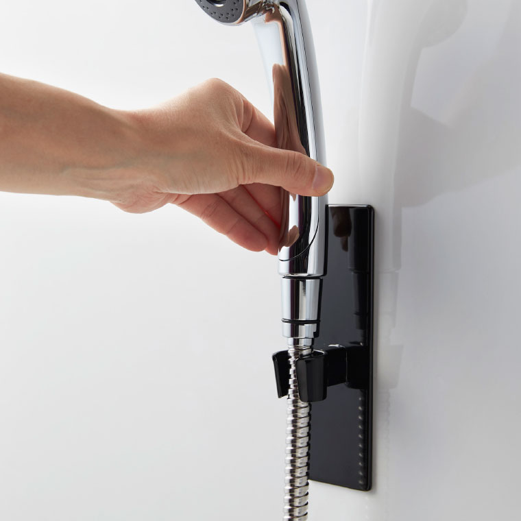 マグネットバスルームシャワーフック タワー 山崎実業 tower ホワイト/ブラック 3805 3806 タワーシリーズ マグネット