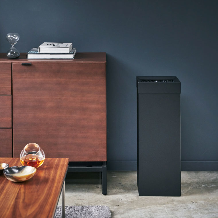 トラッシュカン 角型ロング タワー 山崎実業 tower ホワイト ブラック 4488 4489