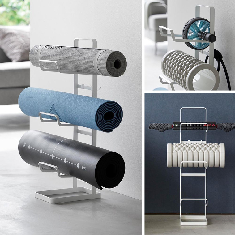 山崎実業 tower フィットネスグッズ収納ラック タワー 山崎実業 tower 2034 2035 ホワイト ブラック