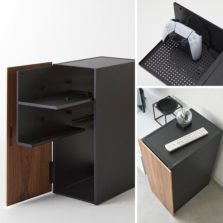 tower ゲーム機収納ラック タワー 山崎実業 送料無料 2109 2110 ホワイト ブラック