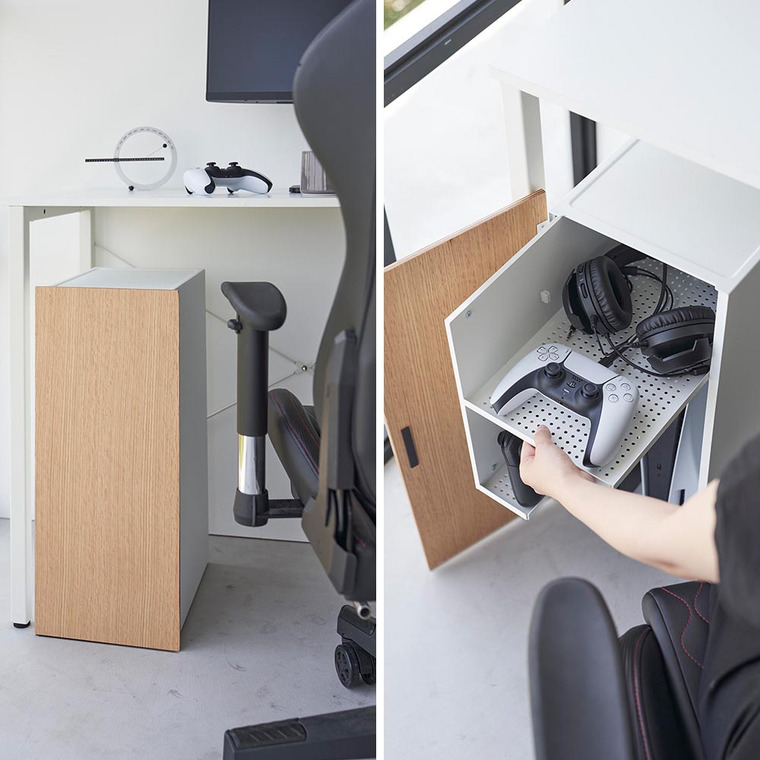 tower ゲーム機収納ラック タワー 山崎実業 送料無料 2109 2110 ホワイト ブラック