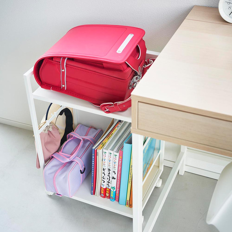 tower 目隠しワゴン タワー 山崎実業 収納 送料無料 4810 4811 ホワイト ブラック