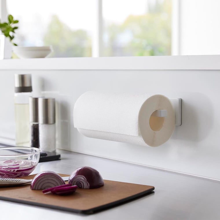 フィルムフックキッチンペーパーホルダー タワー 山崎実業 tower 公式 キッチン 用品 2177 2178 ホワイト ブラック