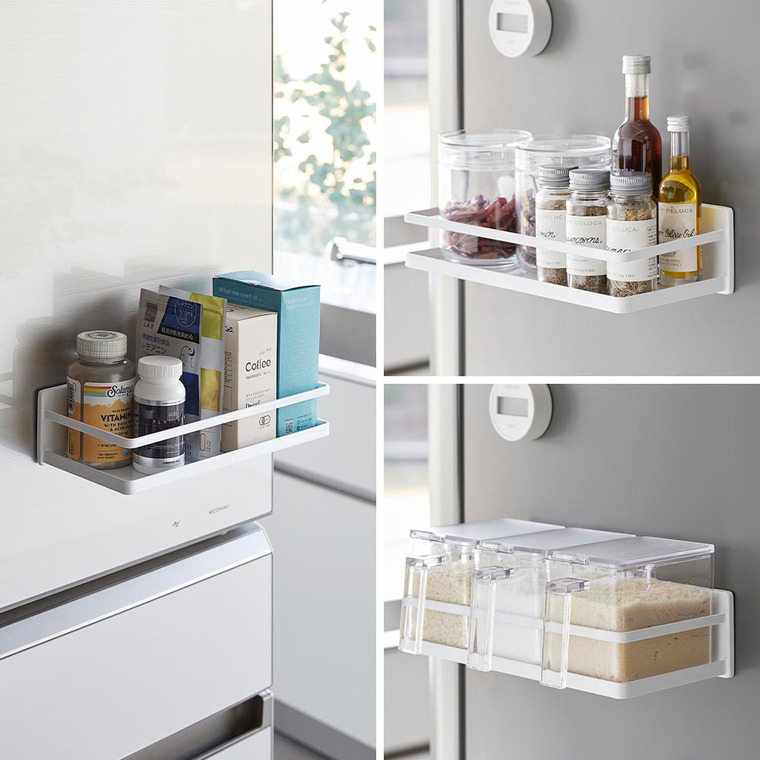 山崎実業 tower フィルムフックスパイスラック タワー キッチン 送料無料 2185 2186 ホワイト ブラック