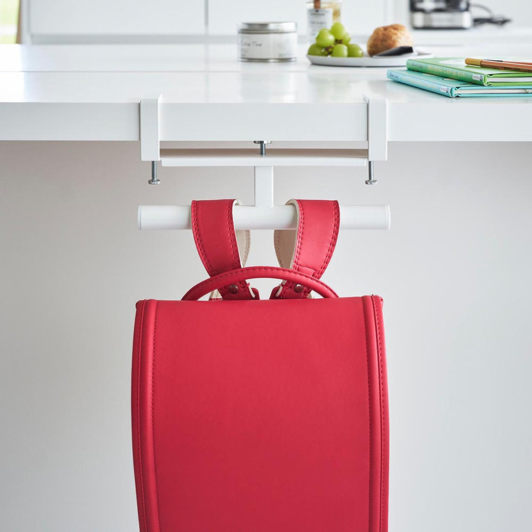 山崎実業 tower デスク横ランドセル&リュックハンガー タワー 収納 送料無料 2030 2031 ホワイト ブラック