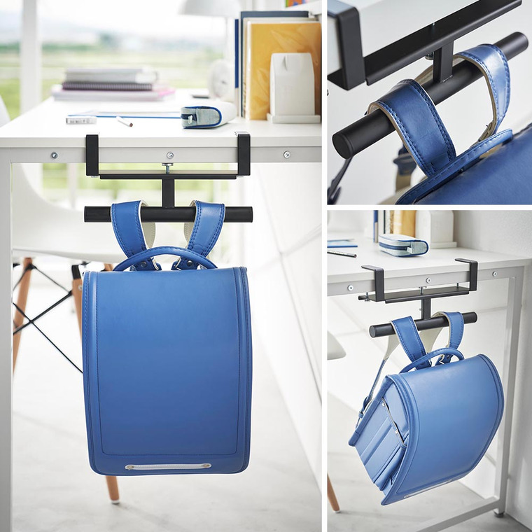 山崎実業 tower デスク横ランドセル&リュックハンガー タワー 収納 送料無料 2030 2031 ホワイト ブラック