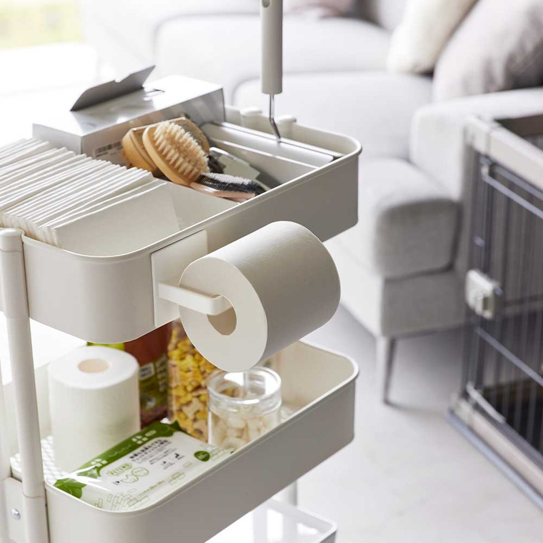 山崎実業 tower マグネットトイレットペーパーホルダー タワー 収納 2111 2112 ホワイト ブラック