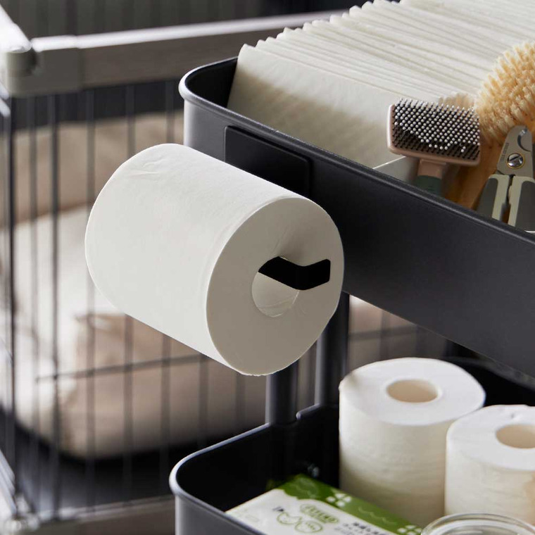 山崎実業 tower マグネットトイレットペーパーホルダー タワー 収納 2111 2112 ホワイト ブラック