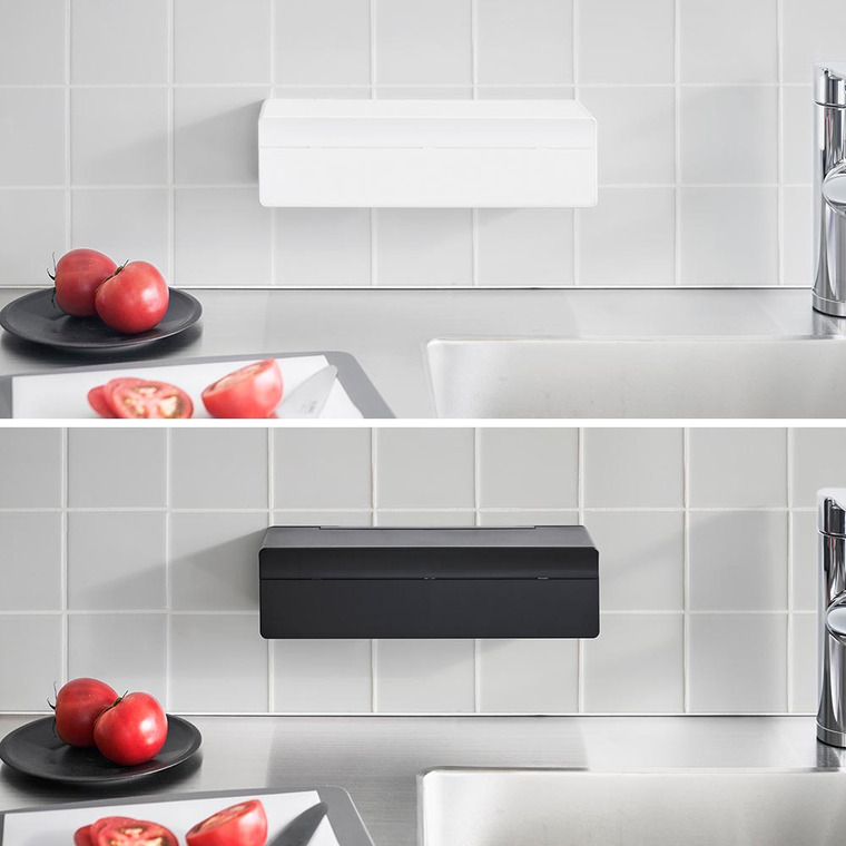 tower フィルムフックまな板シートケース タワー 山崎実業 キッチン 2183 2184 ホワイト ブラック