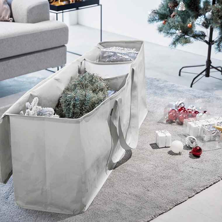 山崎実業 tower クリスマスツリー収納バッグ タワー 収納 6909 6910 ライトグレー ブラック