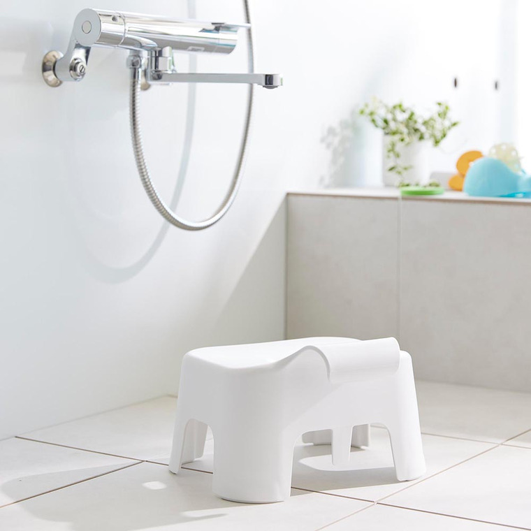 山崎実業 tower 引っ掛け風呂イス タワー キッズ用 SH13 お風呂 1763 1764 ホワイト ブラック