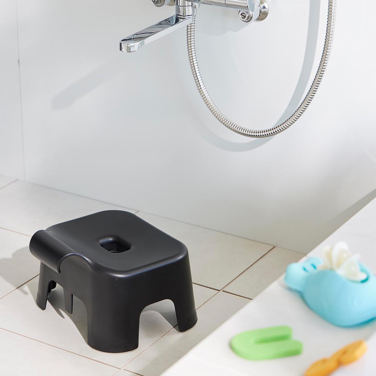 山崎実業 tower 引っ掛け風呂イス タワー キッズ用 SH13 お風呂 1763 1764 ホワイト ブラック