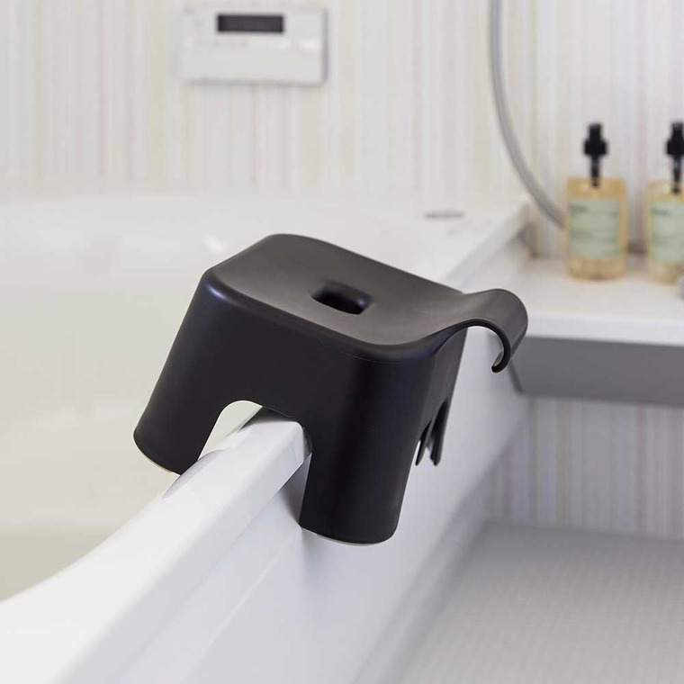 山崎実業 tower 引っ掛け風呂イス タワー キッズ用 SH13 お風呂 1763 1764 ホワイト ブラック