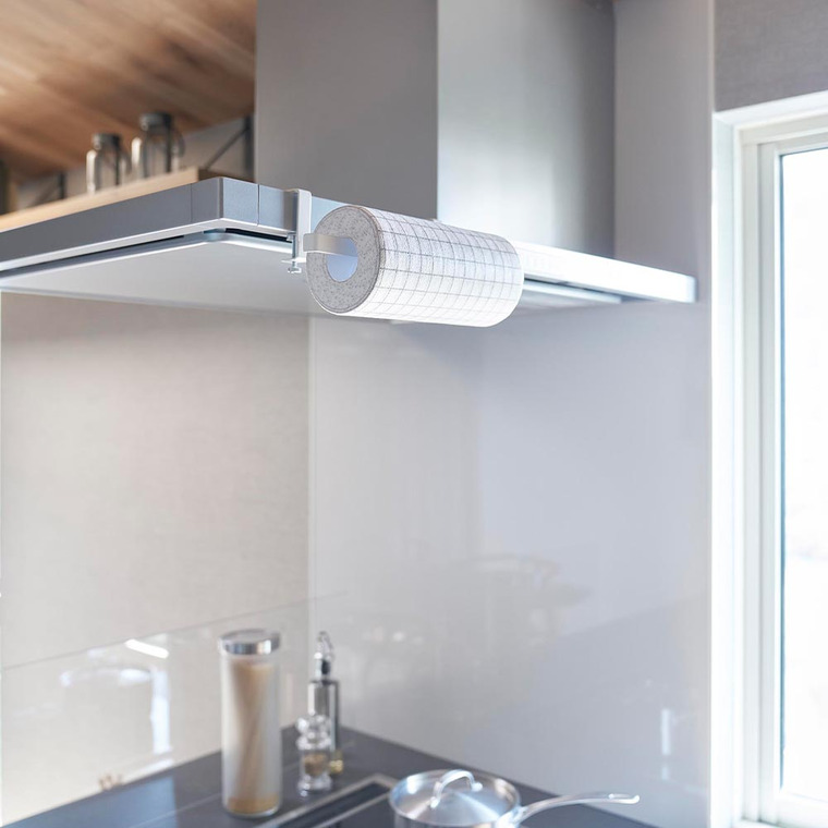 山崎実業 tower レンジフード横キッチンペーパーホルダー タワー キッチン 1791 1792 ホワイト ブラック