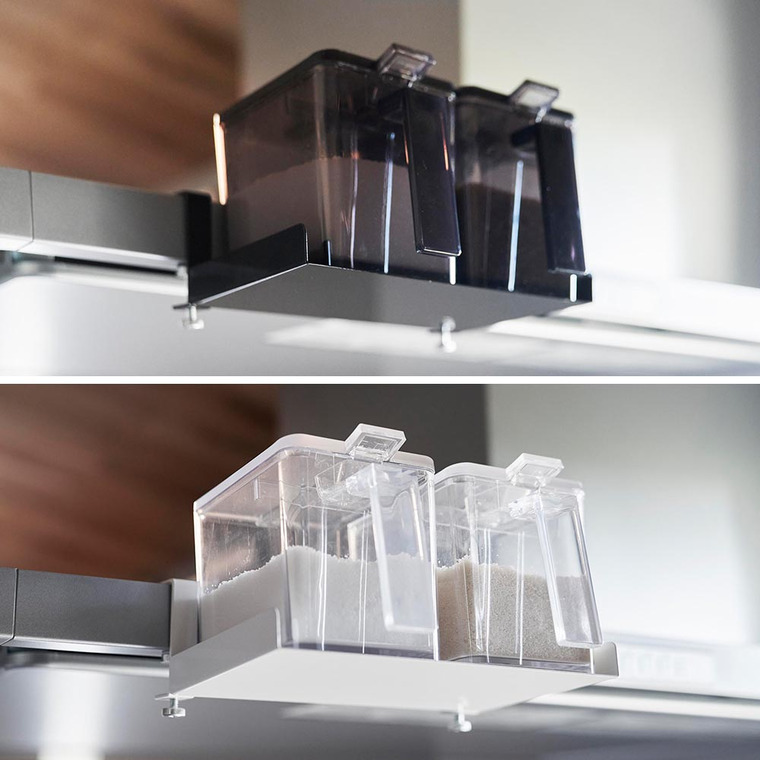 山崎実業 tower レンジフード横調味料ラック タワー