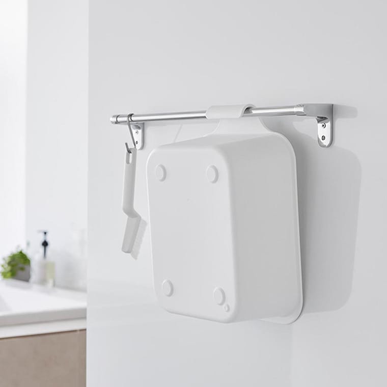 （土・日発送可） マグネット&引っ掛けバケツ タワー 7.5L 山崎実業 公式 tower 1832 1833 ホワイト ブラック 送料無料