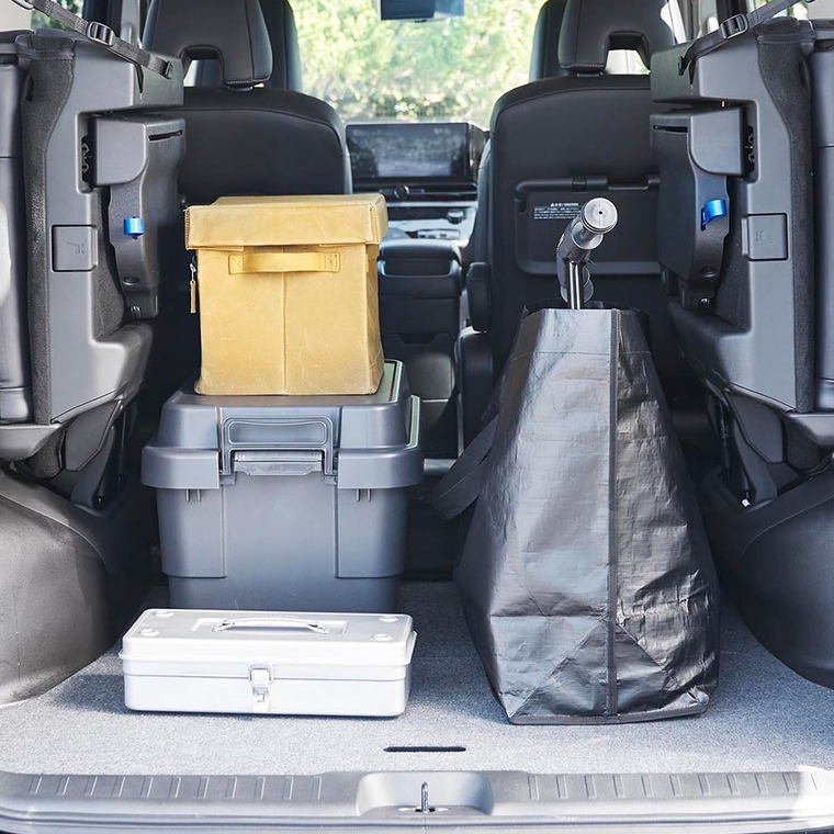 山崎実業 tower ポリエチレンシート外遊び収納バッグ タワー ワイド 送料無料 1846 1847 ライトグレー ブラック