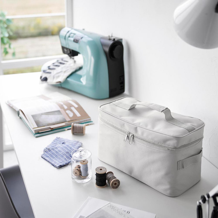 山崎実業 tower 救急バッグ タワー 仕切り付き 収納 送料無料 1848 1849 ライトグレー ブラック