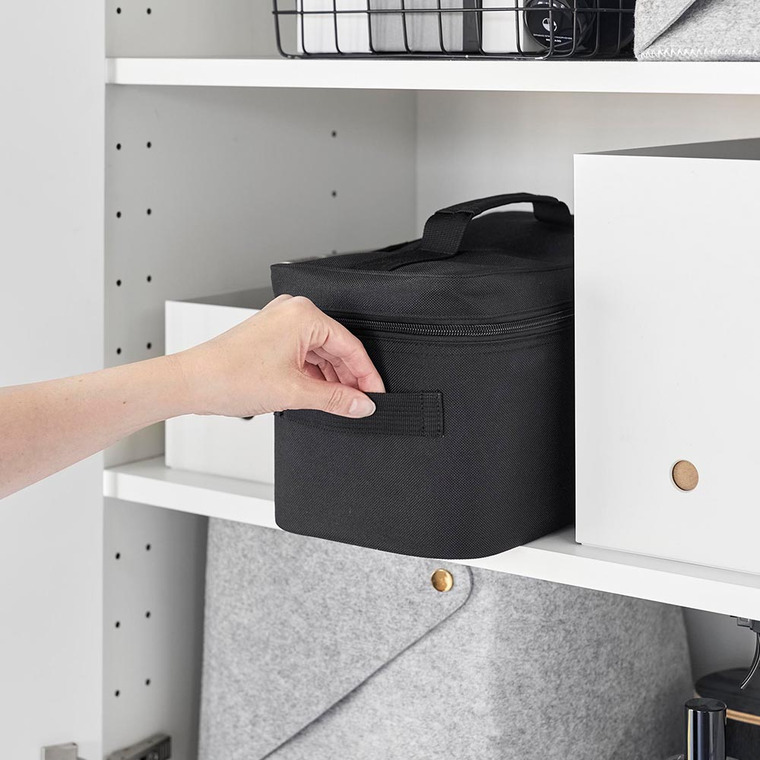 山崎実業 tower 救急バッグ タワー 仕切り付き 収納 送料無料 1848 1849 ライトグレー ブラック