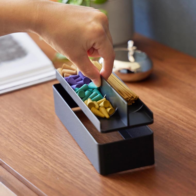 お香収納ケース タワー 山崎実業 公式 tower 1869 1870 ホワイト ブラック / 送料無料