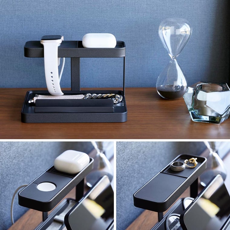 モバイル充電ステーション タワー 山崎実業 公式 tower 収納 1871 1872 ホワイト ブラック / 送料無料