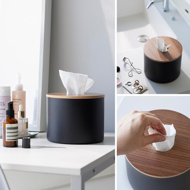 山崎実業 RIN クレンジングタオルホルダー リン 送料無料 1943 1944 ブラウン ナチュラル