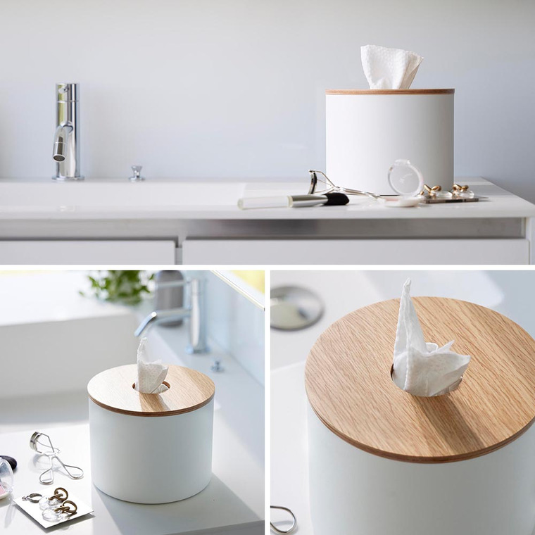 山崎実業 RIN クレンジングタオルホルダー リン 送料無料 1943 1944 ブラウン ナチュラル