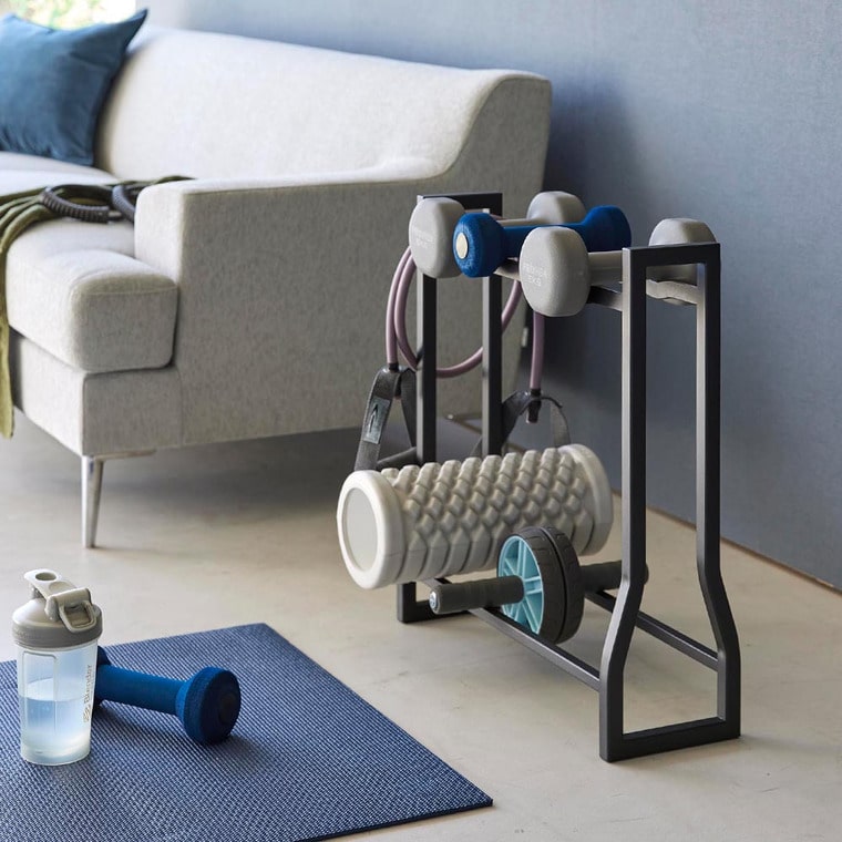 山崎実業 tower ダンベルラック タワー 収納 送料無料 1963 1964 ホワイト ブラック