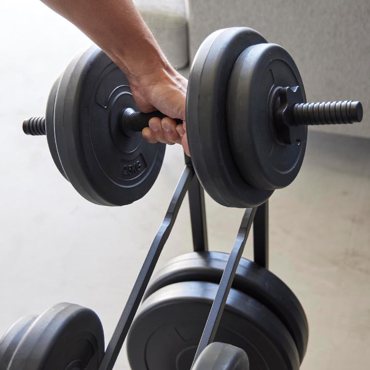 山崎実業 tower ダンベルラック タワー 収納 送料無料 1963 1964 ホワイト ブラック