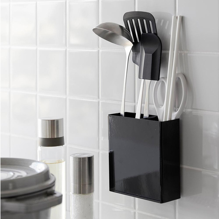 山崎実業 tower フィルムフックキッチンツールホルダー タワー キッチン 2157 2158 ホワイト ブラック