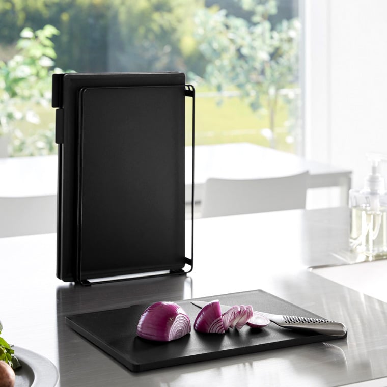 山崎実業 tower 食洗機対応 抗菌まな板3枚セット タワー キッチン 送料無料 8184 8185 ホワイト ブラック