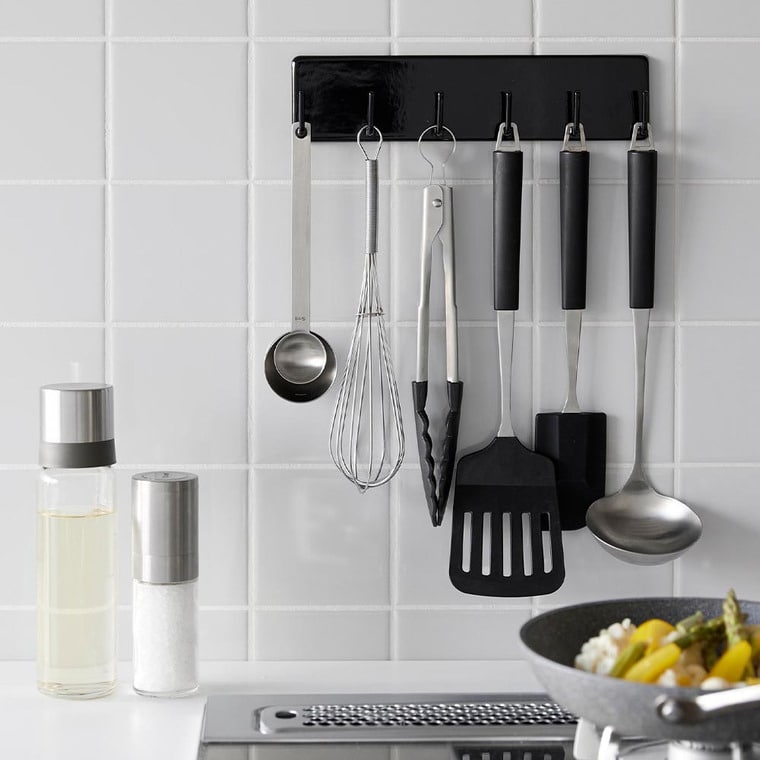 フィルムフックキッチンツールフック タワー 6連 山崎実業 公式 tower 2175 2176 ホワイト ブラック