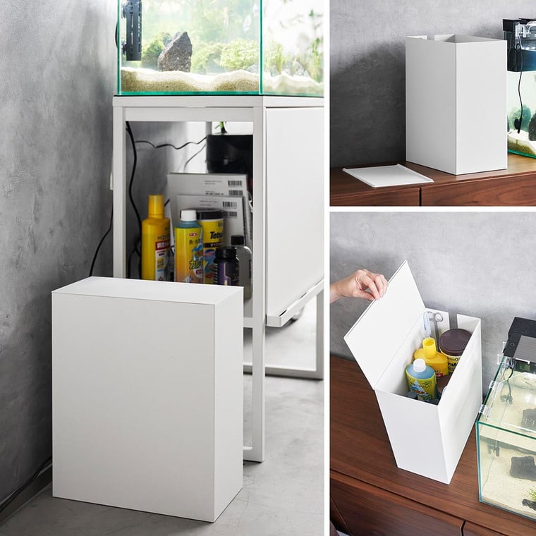 水槽横収納ボックス タワー 山崎実業 公式 tower 1891 1892 ホワイト ブラック / 送料無料