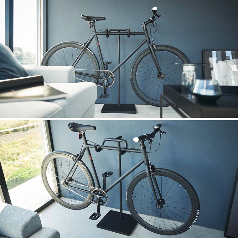 (土・日発送可) 自転車スタンド タワー 山崎実業 公式 tower 収納 1965 1966 ホワイト ブラック / サイクルスタンド 送料無料