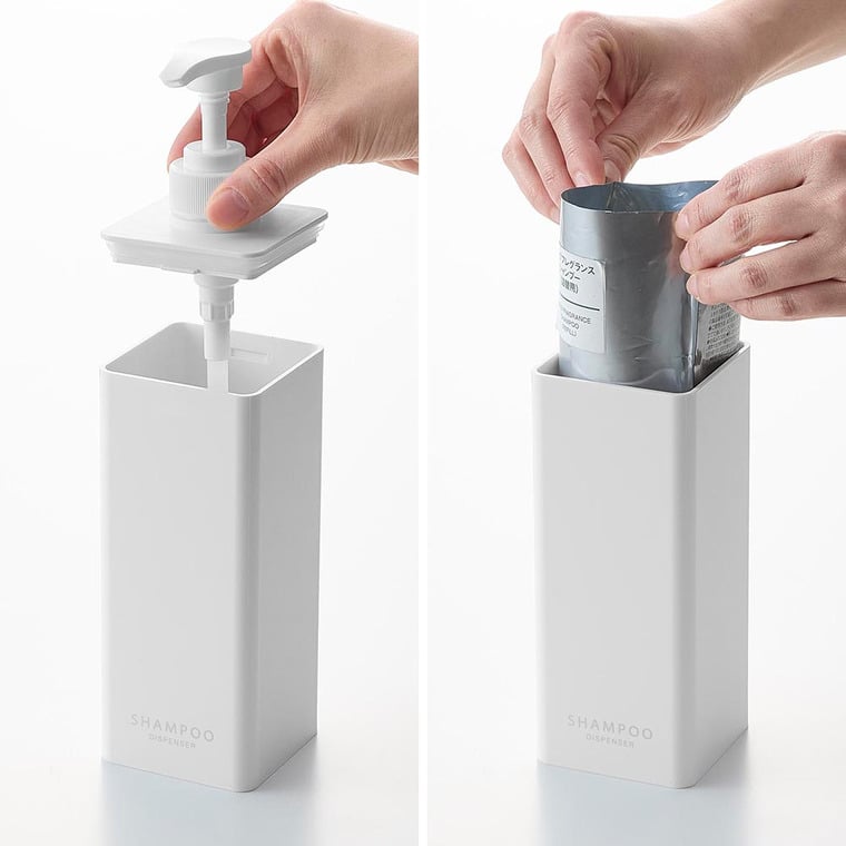 たっぷり洗剤が出るディスペンサー タワー 3本セット 山崎実業 公式 お風呂 tower 1538 1539 1540 1541 1542 1543 ホワイト ブラック 送料無料