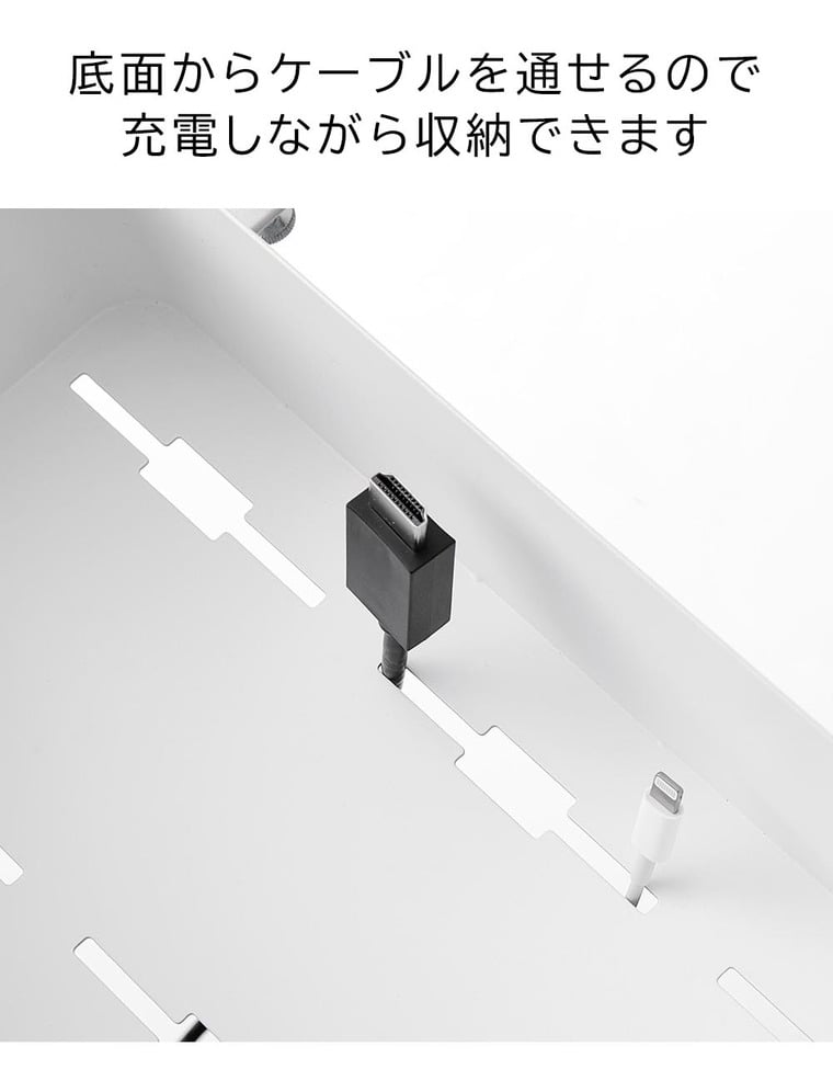 テーブル横バスケット タワー 山崎実業 公式 tower 収納 1572 1573 ホワイト ブラック 送料無料